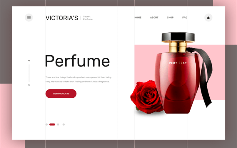 طراحی وب سایت فروش عطر و ادکلن
